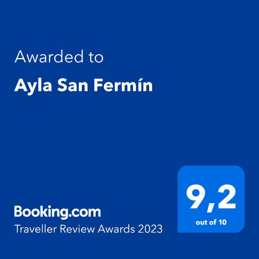 Apartamento Ayla San Fermín Pamplona Exterior foto